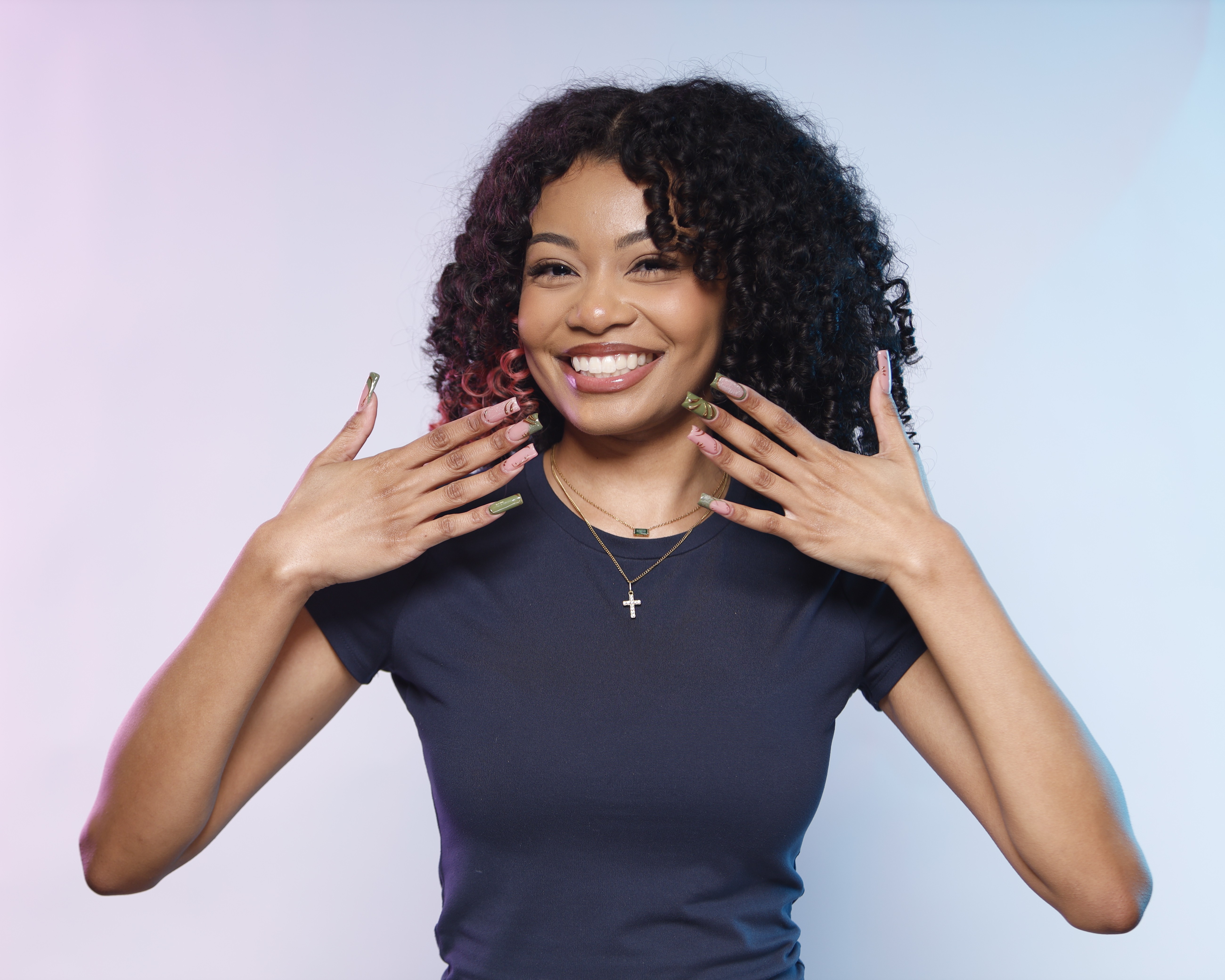 Lina, nail artist at Cureate